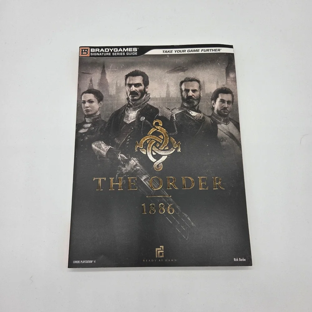 BradyGames Strategy Guide Black The Order 1886 Signature Series PS4